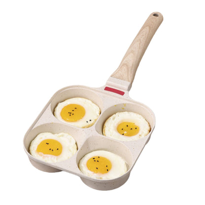 Multi-Chamber Non-Stick Breakfast Frying Pan for All Stovetops