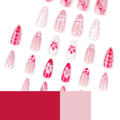 Artistic Design Nail Extensions in Modern Style