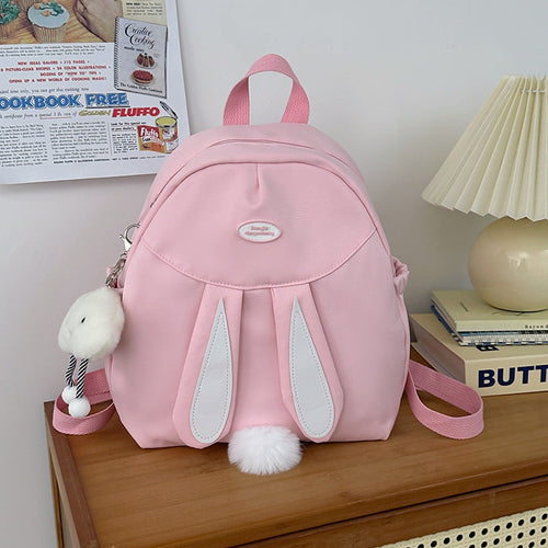 Cute Mini Backpack with Bunny Ears for School
