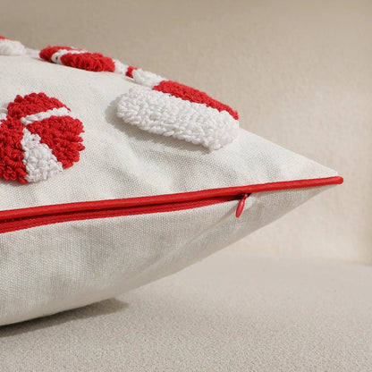 Luxurious 3D Textured Velvet Holiday Accent Pillow