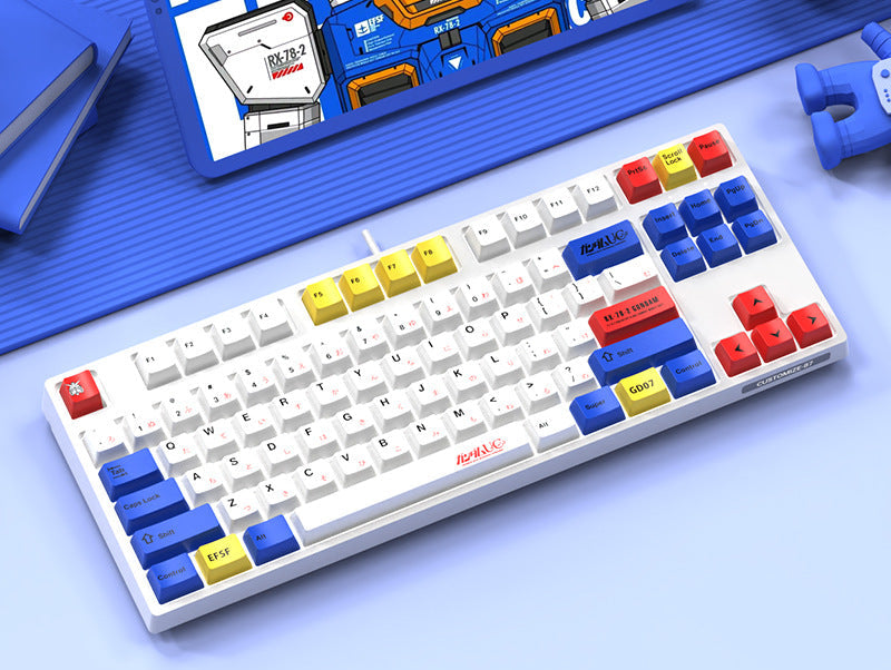 Custom Mechanical Keyboard with 87 Keys