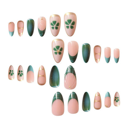 Creative Press-On Nail Extensions Featuring Distinctive Patterns