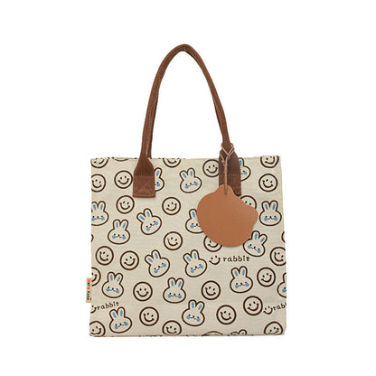 Charming Tote Bag with Graphic Design