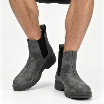 Lightweight Thick Sole Chelsea Boots for Men