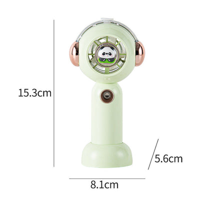 Cute Panda Design Handheld Fan – Portable Cooling Device