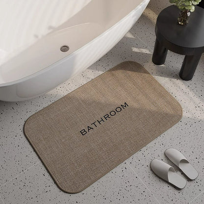 Non-Slip Bathroom Mat – Absorbent Floor Rug