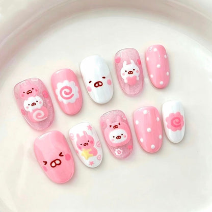 Glitter Nail Art Set with Ombre Design
