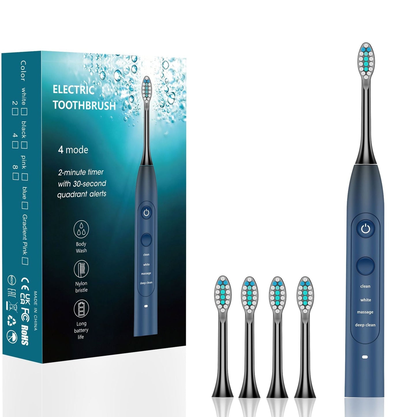 Electric Toothbrush for Enhanced Whitening
