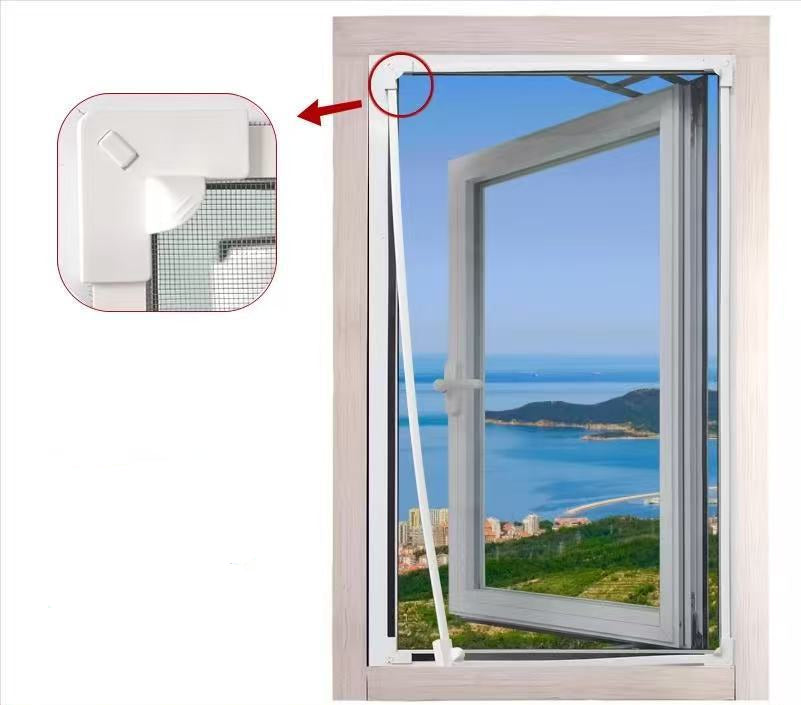 Adjustable Insect Barrier for Windows