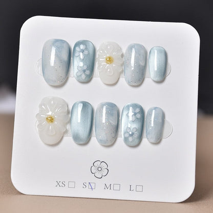 Set of 3D Decorative Press-On Nail Art