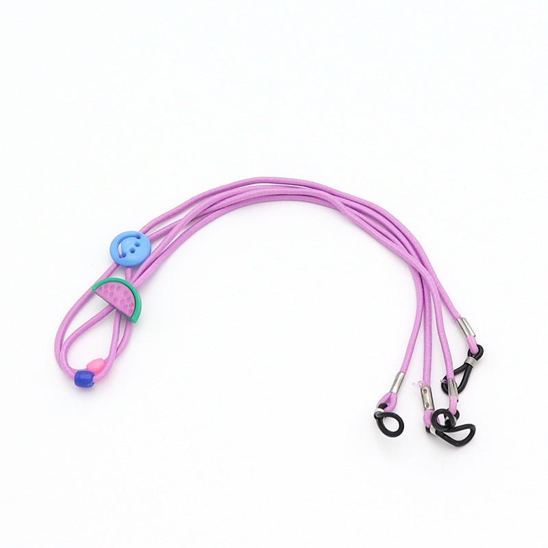 Eyewear Lanyard with Adjustable Retainer