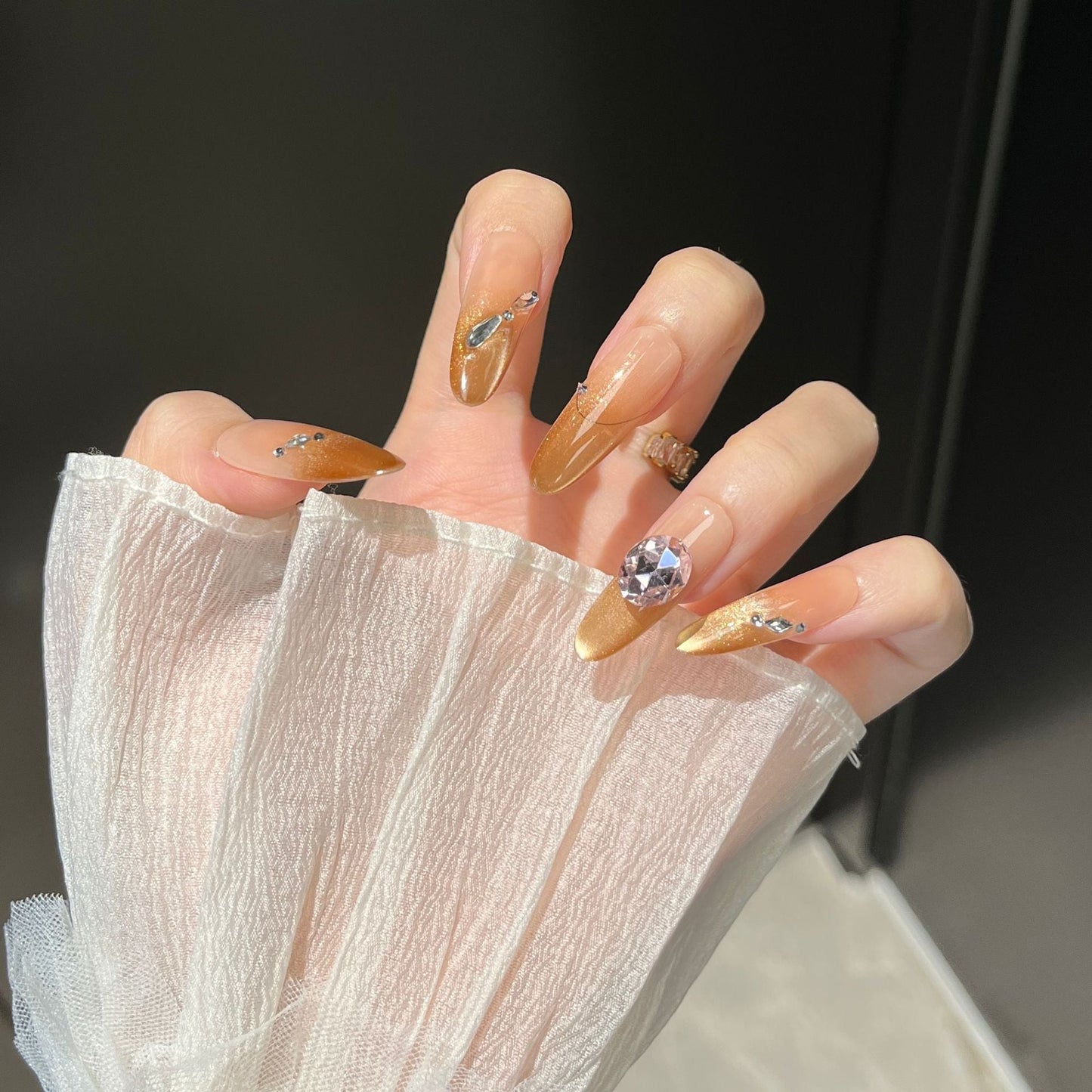 Set of 3D Decorative Press-On Nail Art