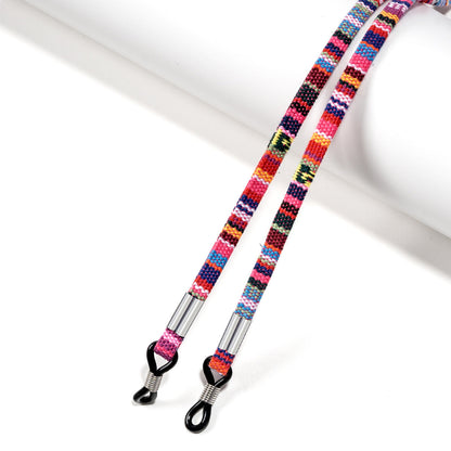 Beaded Necklace with Adjustable Length