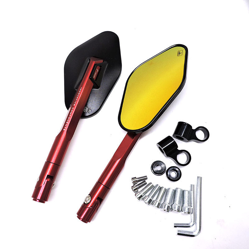 Universal Adjustable Side Mirrors for Motorcycles