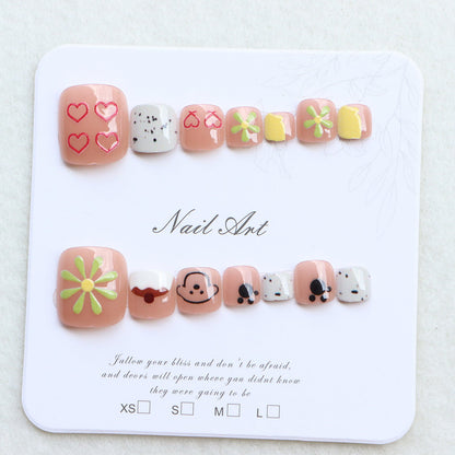 Themed Press-On Nail Set – Artistic Designs Collection