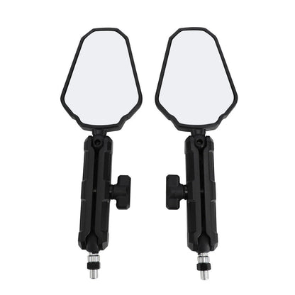Sport Motorcycle Mirrors with Adjustable Features
