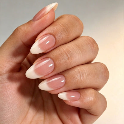 Elegant Press-On Nails in Almond Shape