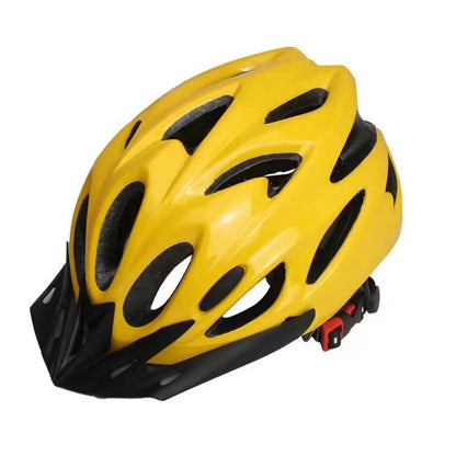 Ventilated Adjustable Cycling Helmet for Road and Mountain with Visor