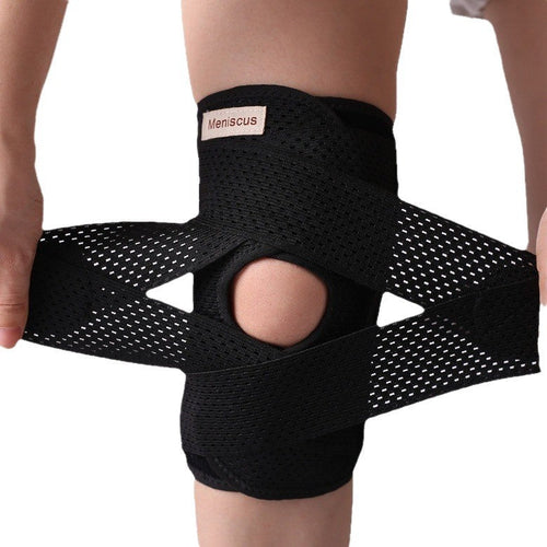 Knee Brace with Adjustable Compression Support