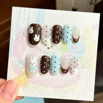 Glitter Nail Art Set with Ombre Design