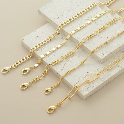Versatile Adjustable Anklet Set in Multiple Styles