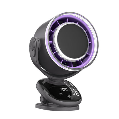 Digital Display Adjustable Desktop Fan