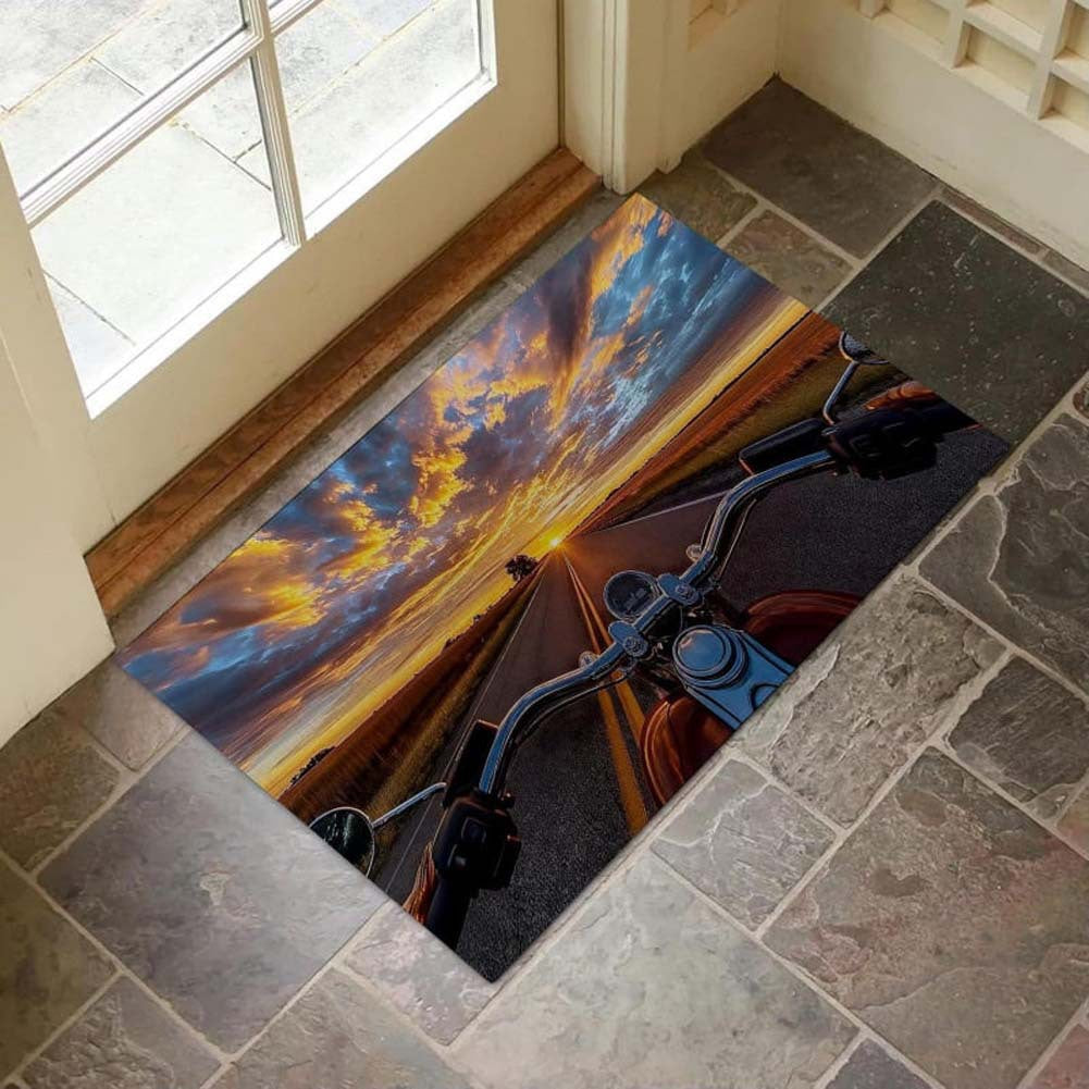Geographical 3D Floor Mat in Taalita Design