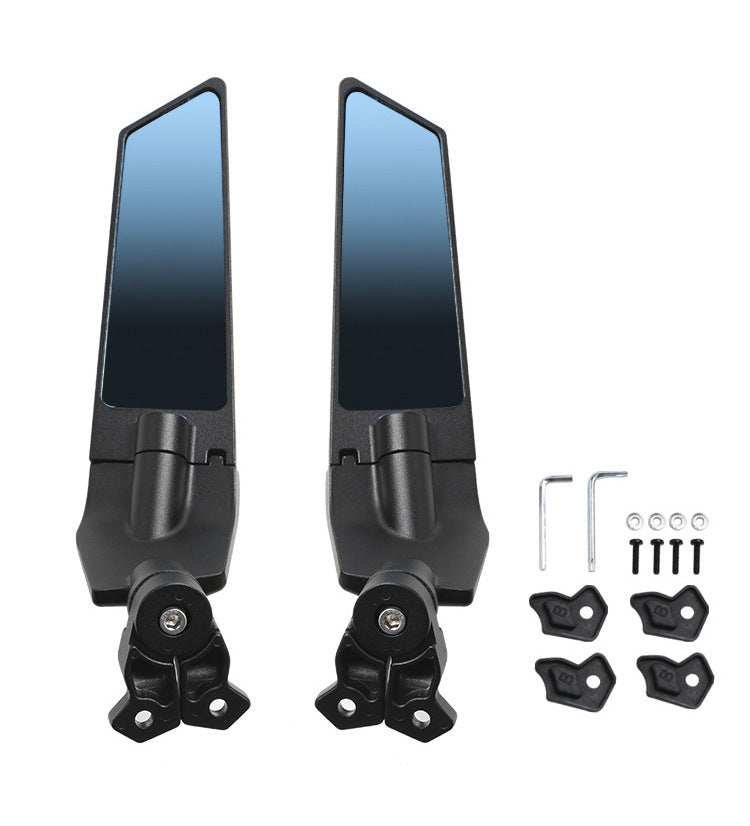 High-Quality Adjustable Rearview Mirrors for Motorcycles with Mounting System