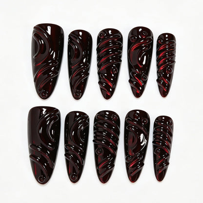 Creative Stiletto Nail Art Extensions