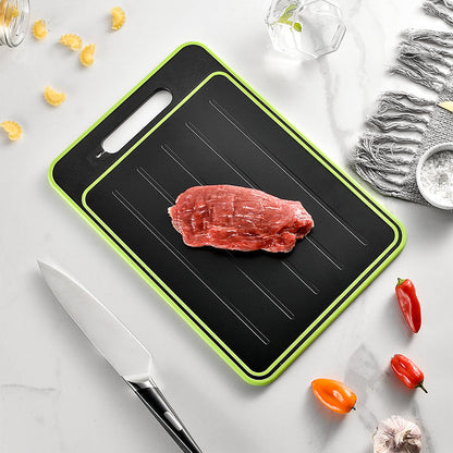Multi-Functional Cutting Board for Defrosting and Food Preparation