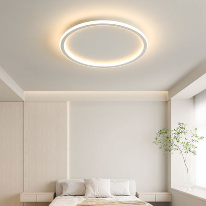 Modern Ceiling Lamp – Round Flush Mount Light for Scandinavian Living Rooms