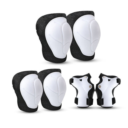 Knee and Elbow Protection Pad Set for Active Sports