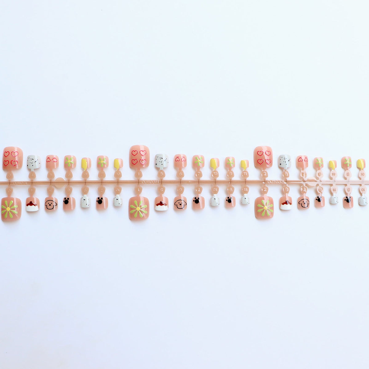 Themed Press-On Nail Set – Artistic Designs Collection