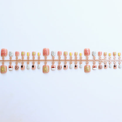 Themed Press-On Nail Set – Artistic Designs Collection