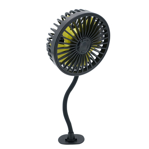 Versatile Car Air Circulation Fan with Adjustable Clip