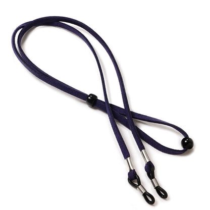 Suede Eyewear Strap with Adjustable Fit