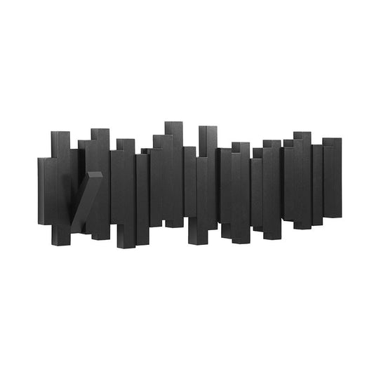 Stylish Wall-Mounted Piano Coat Rack for Elegant Organization