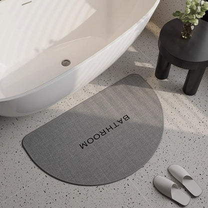 Non-Slip Bathroom Mat – Absorbent Floor Rug