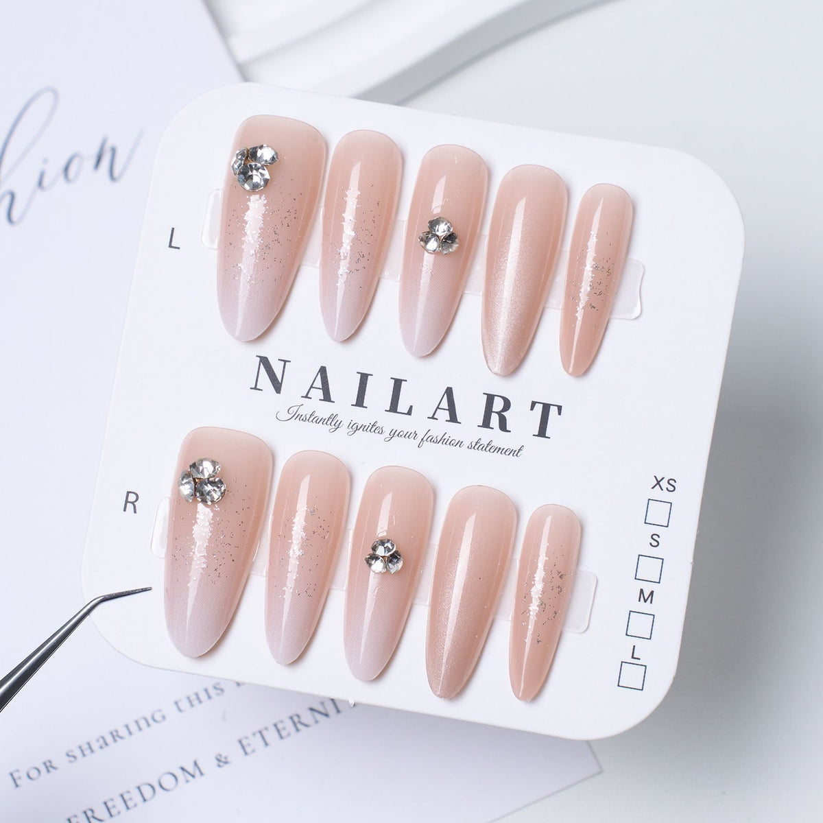 Cute Character Design Press-On Nail Set