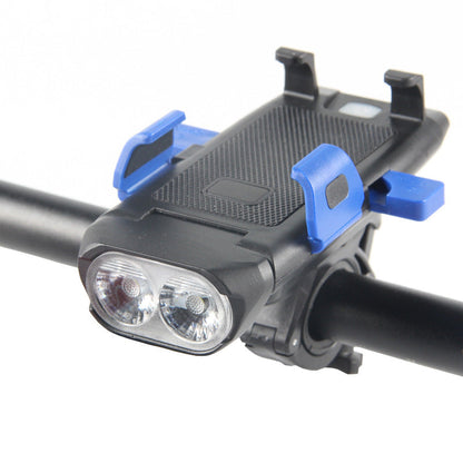 LED Front Headlight for Bicycles - Adjustable Design