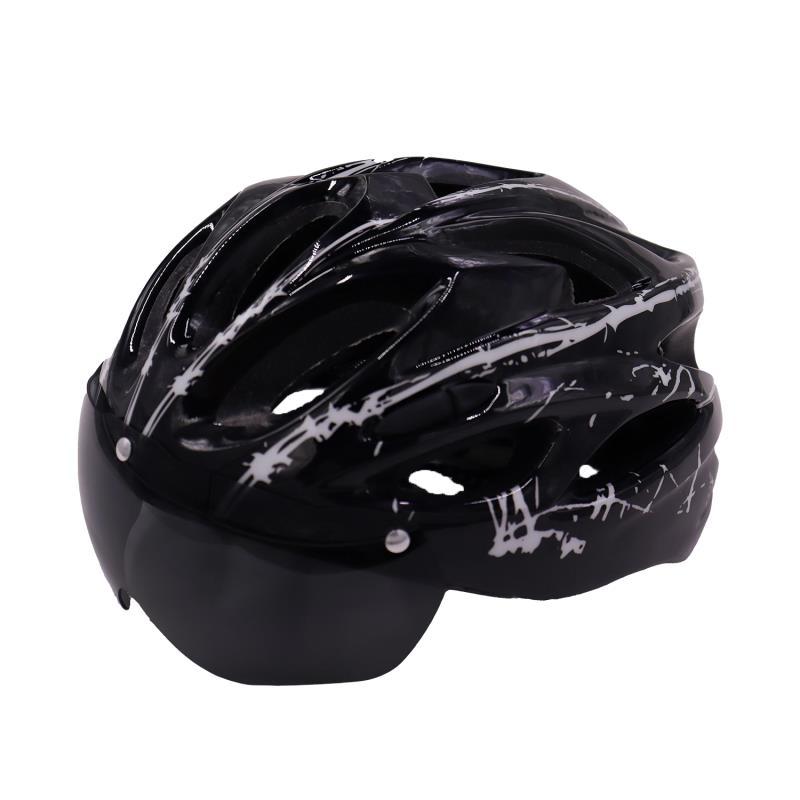 Ventilated Bicycle Helmet with Adjustable Fit