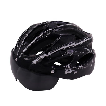 Ventilated Bicycle Helmet with Adjustable Fit