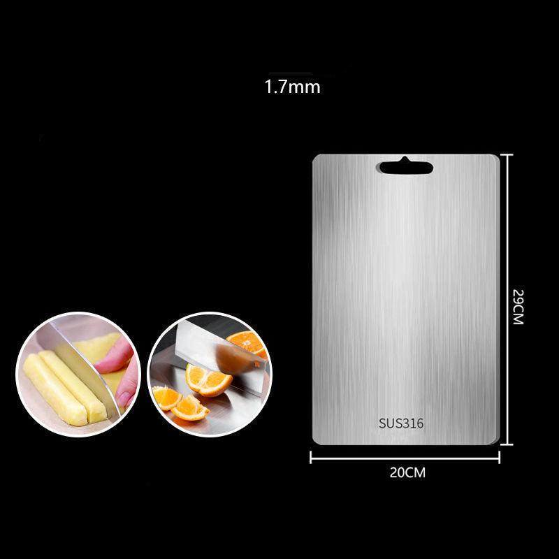 High-Quality Cutting Board Made from German Stainless Steel