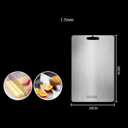 High-Quality Cutting Board Made from German Stainless Steel
