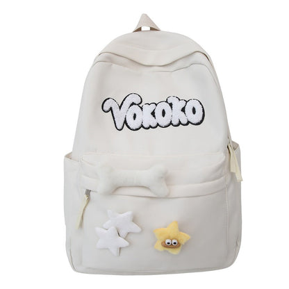 Plush Backpack for School with Animal Designs