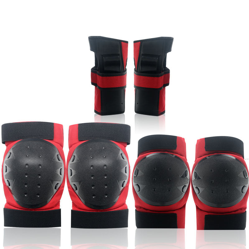 Protective Knee and Elbow Pads with Adjustable Fit