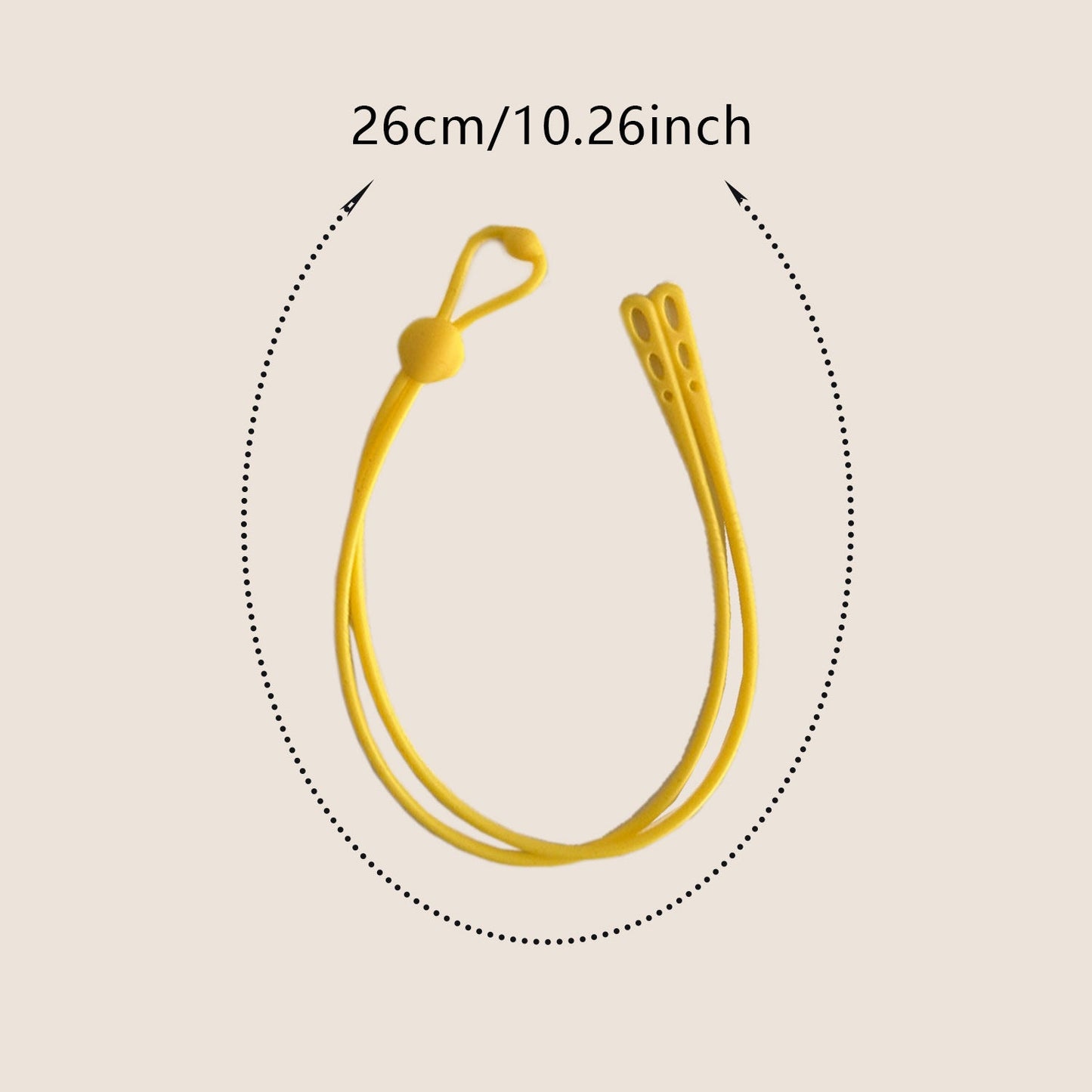 Flexible Eyewear Strap with Adjustable Fit