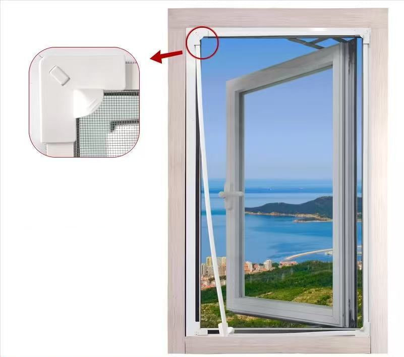 Adjustable Insect Barrier for Windows