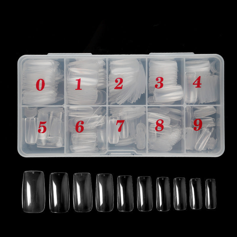 Nail Tips Set in Acrylic Material