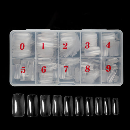 Nail Tips Set in Acrylic Material